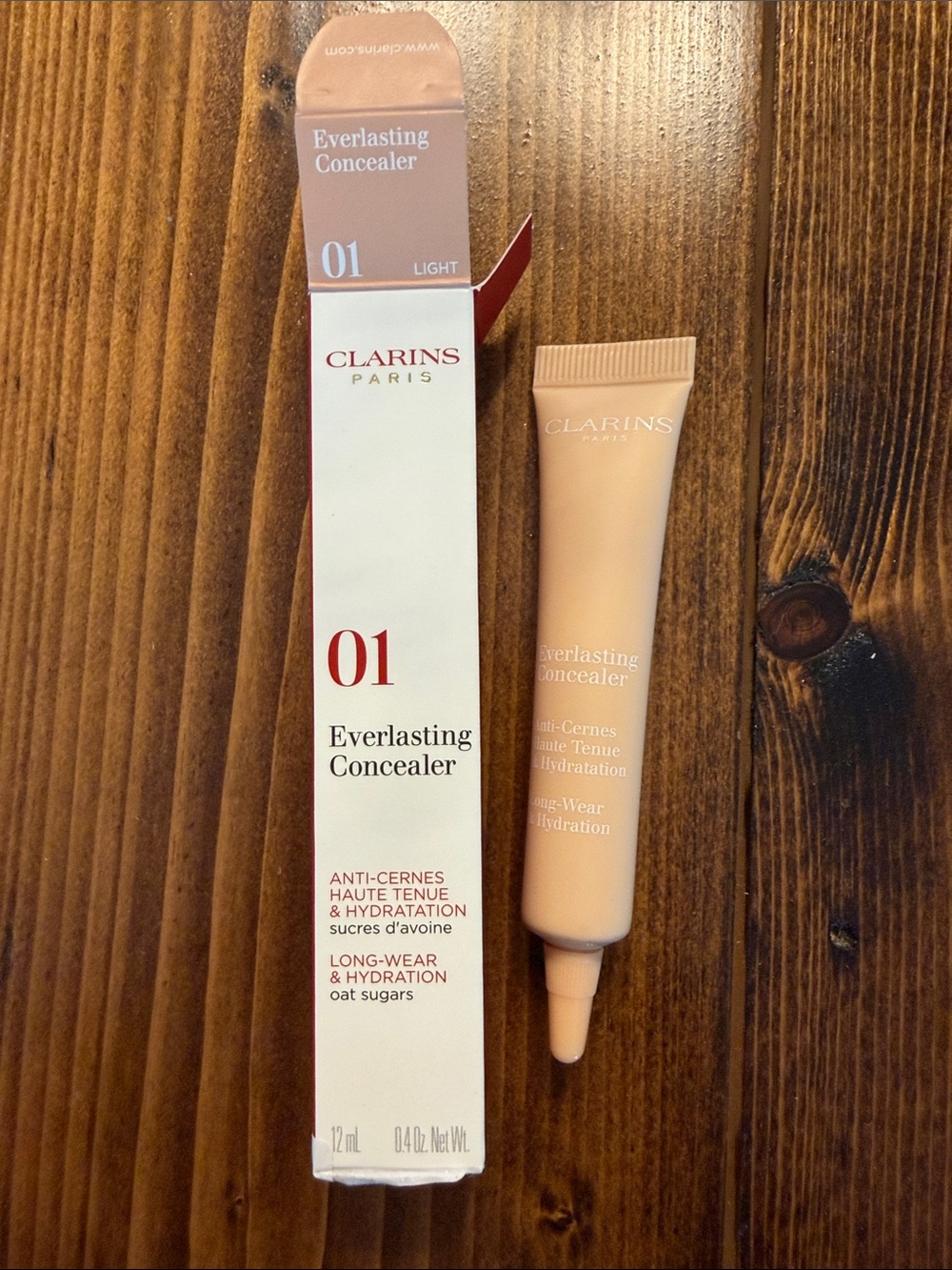 Clarins Everlasting Concealer 01 Light